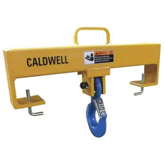 Caldwell Forklift Lifting Beam,10,000 lb,Yellow 10F-5-24
