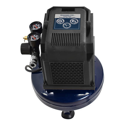 Campbell Hausfeld 1 Gallon Oil-Free Air Compressor with 12-Piece Kit DC010010DI