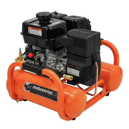 Industrial Air CTA6590412 Steel Orange 6.5 HP 155 PSI Oil-free Air Compressor 4 gal