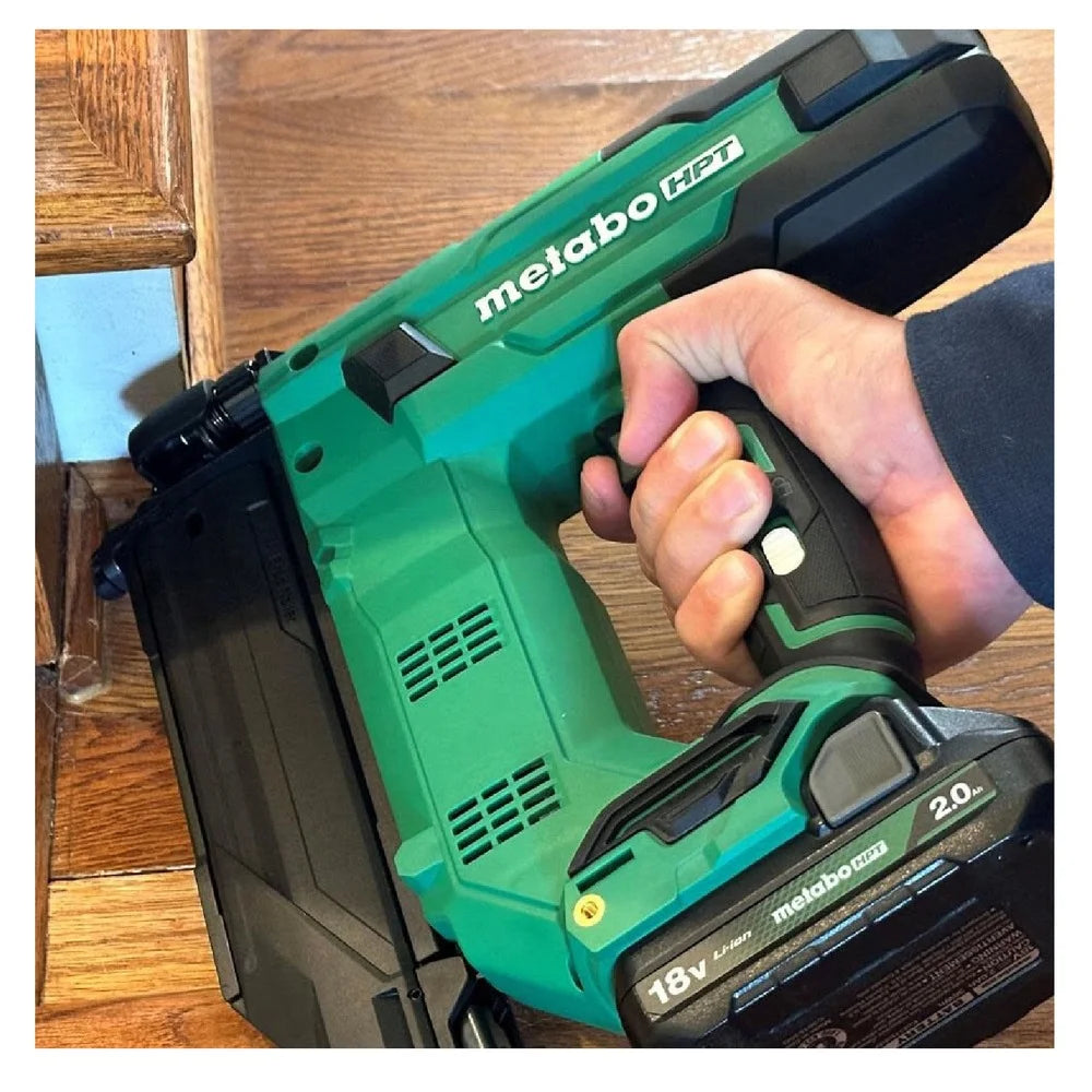Metabo HPT 18V MultiVolt Brad Nailer + Impact Driver Combo Kit, KC18DEXQD