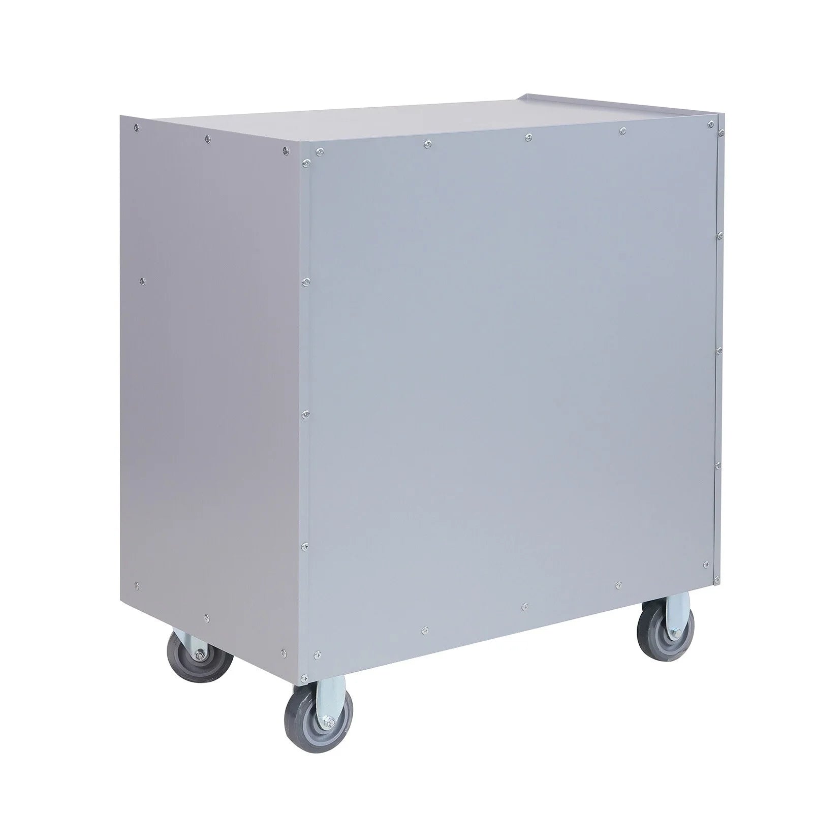 Tool Box Chest Cabinet Wheels Metal Rolling Auto Repair Storage w/Drawer, Red