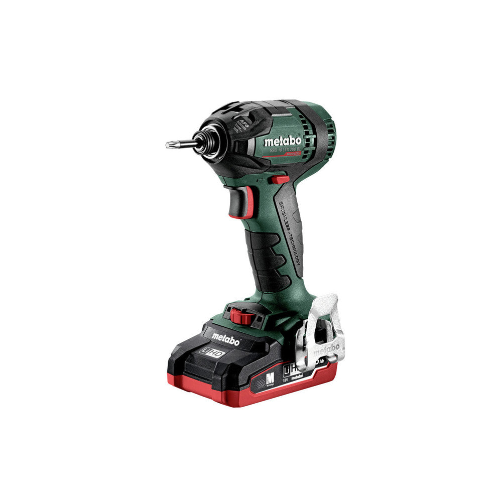 Metabo 1/4 in. Cordless Brushless Impact Wrench Kit 18V