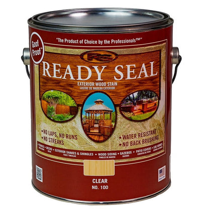 20-Pack of 1 gal Ready Seal 100 Clear Ready Seal Exterior Stain & Sealer For Wood