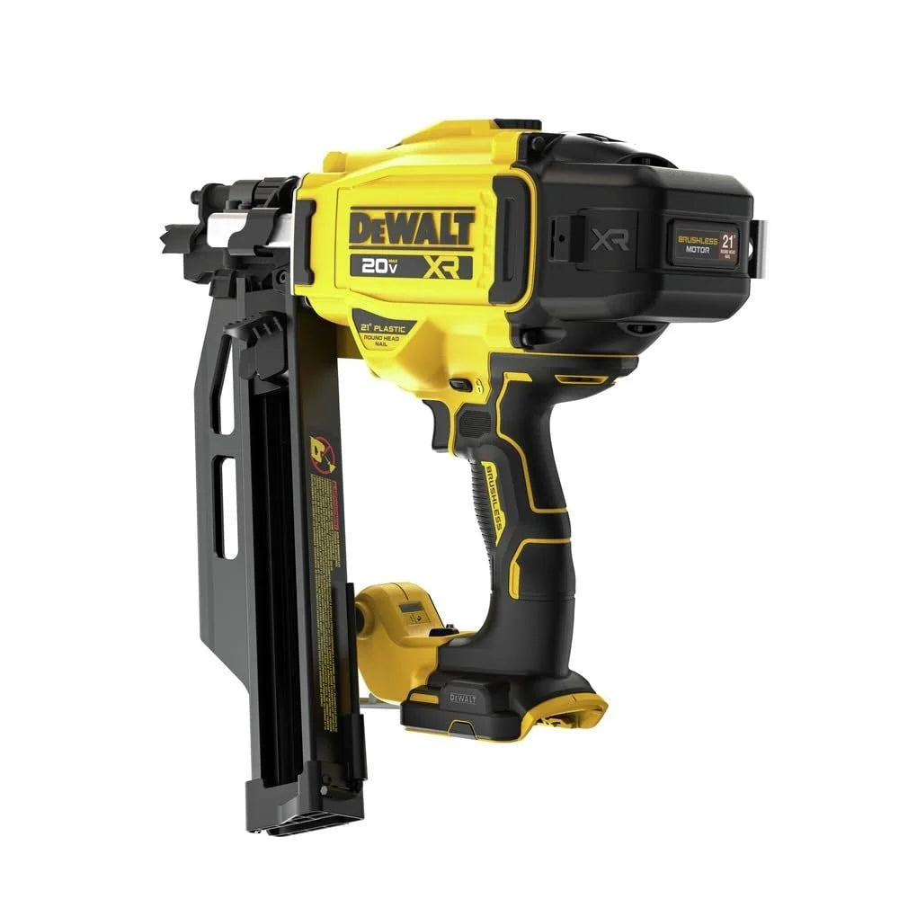 Dewalt DCN920B 20V MAX Brushless 21-Degree Lithium-Ion Cordless Plastic Framing Nailer Tool Only