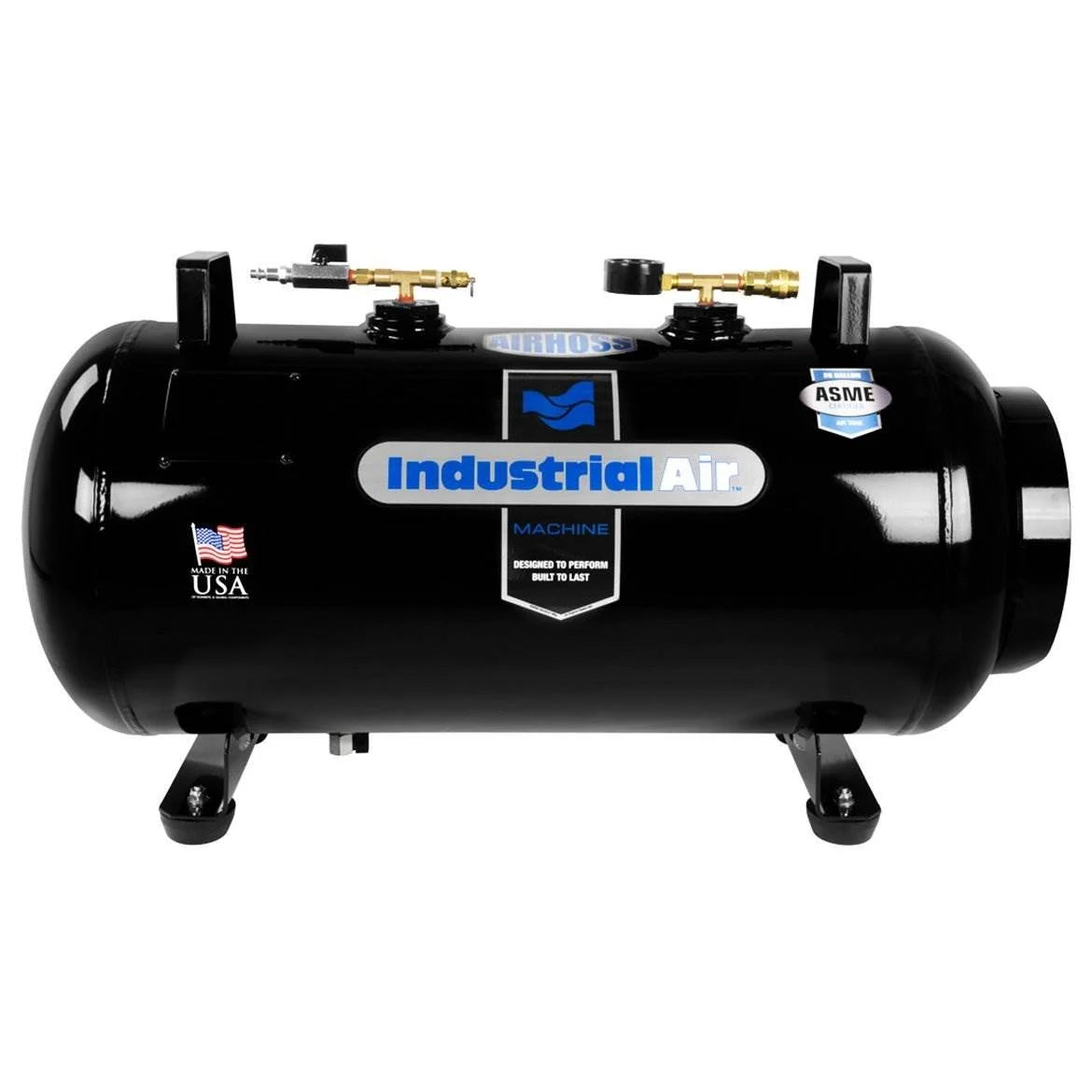 Industrial Air AirHoss 20 Gallon Small Vertical & Horizontal Auxiliary Air Tank