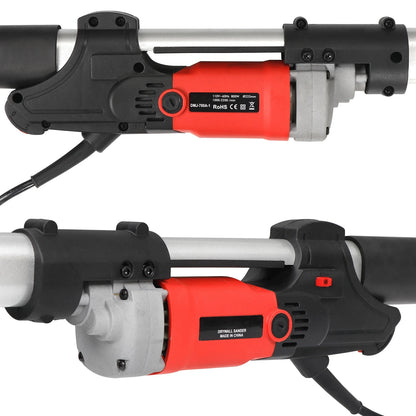 ZenStyle Commercial Electric Drywall Sander 800W Adjustable Speed with Sanding Pads