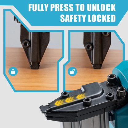 BALKONI 18 Gauge Cordless Finish Nail Gun,F10-F32 MAX, with 2*1500 mAh Battery and A Charger, 1000 Piece F30 Nails