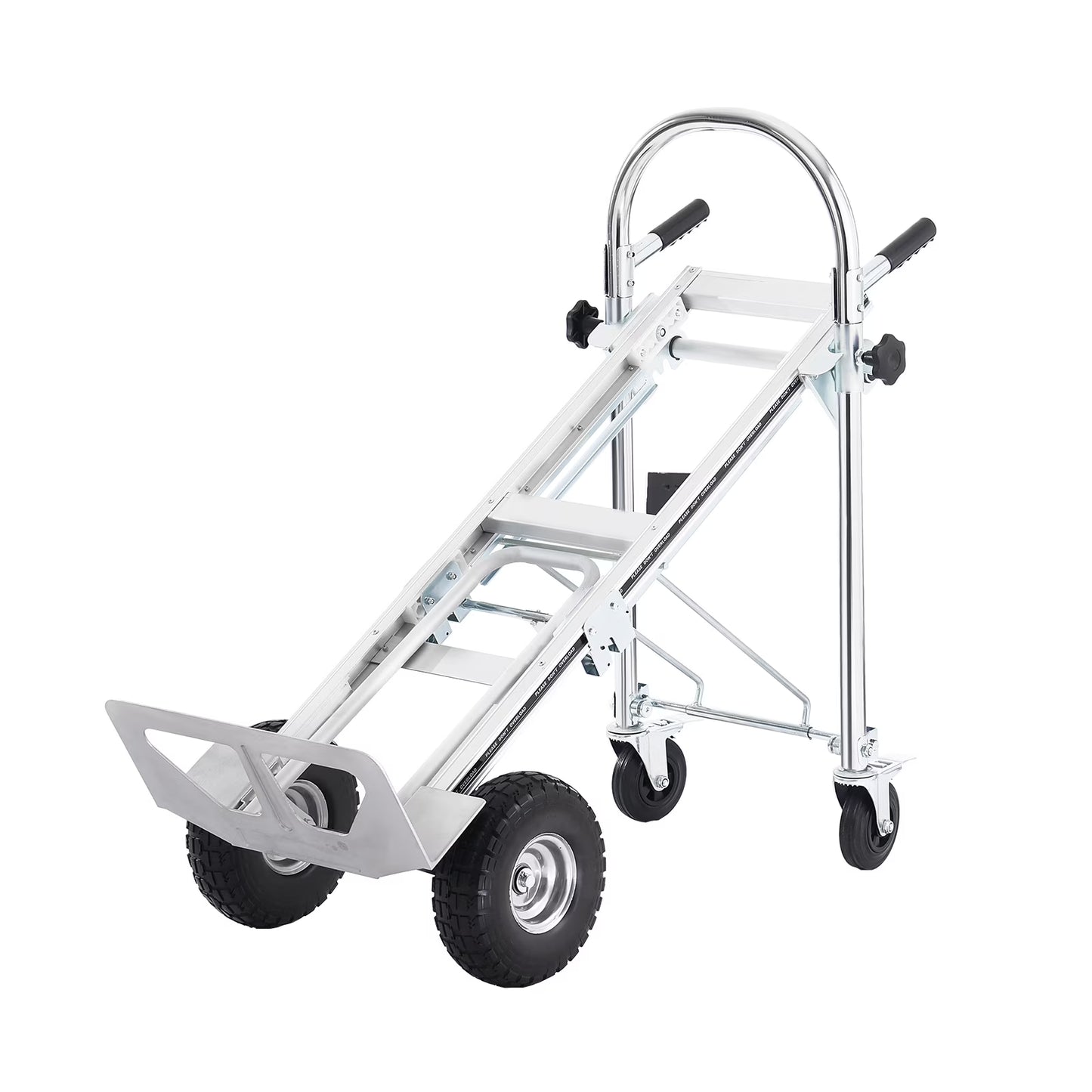 BENTISM Aluminum Hand Truck 4 in 1 Folding Dolly Cart 1000 lbs Capacity Heavy Duty