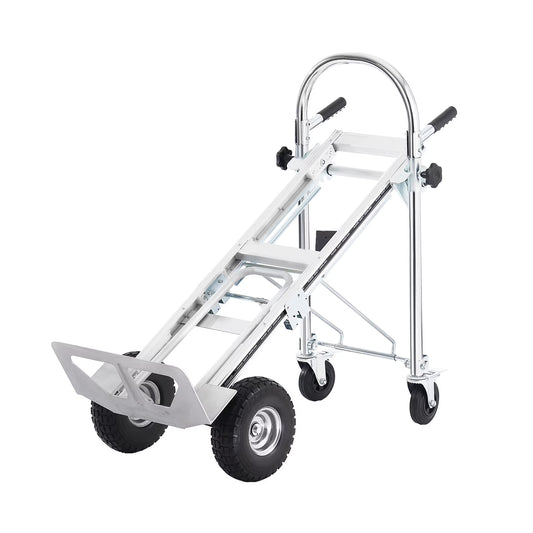 BENTISM Aluminum Hand Truck 4 in 1 Folding Dolly Cart 1000 lbs Capacity Heavy Duty