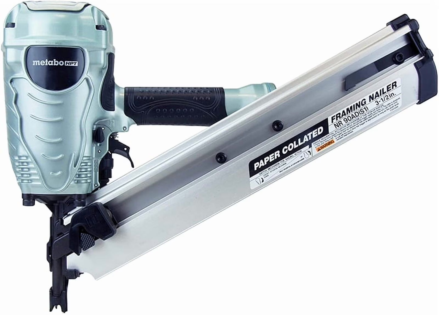 Hitachi 2537553 35 gal Pneumatic Collated Paper Framing Nail Gun