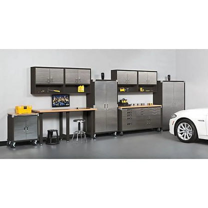Seville Classics UltraHD 2-Door Rolling Cabinet