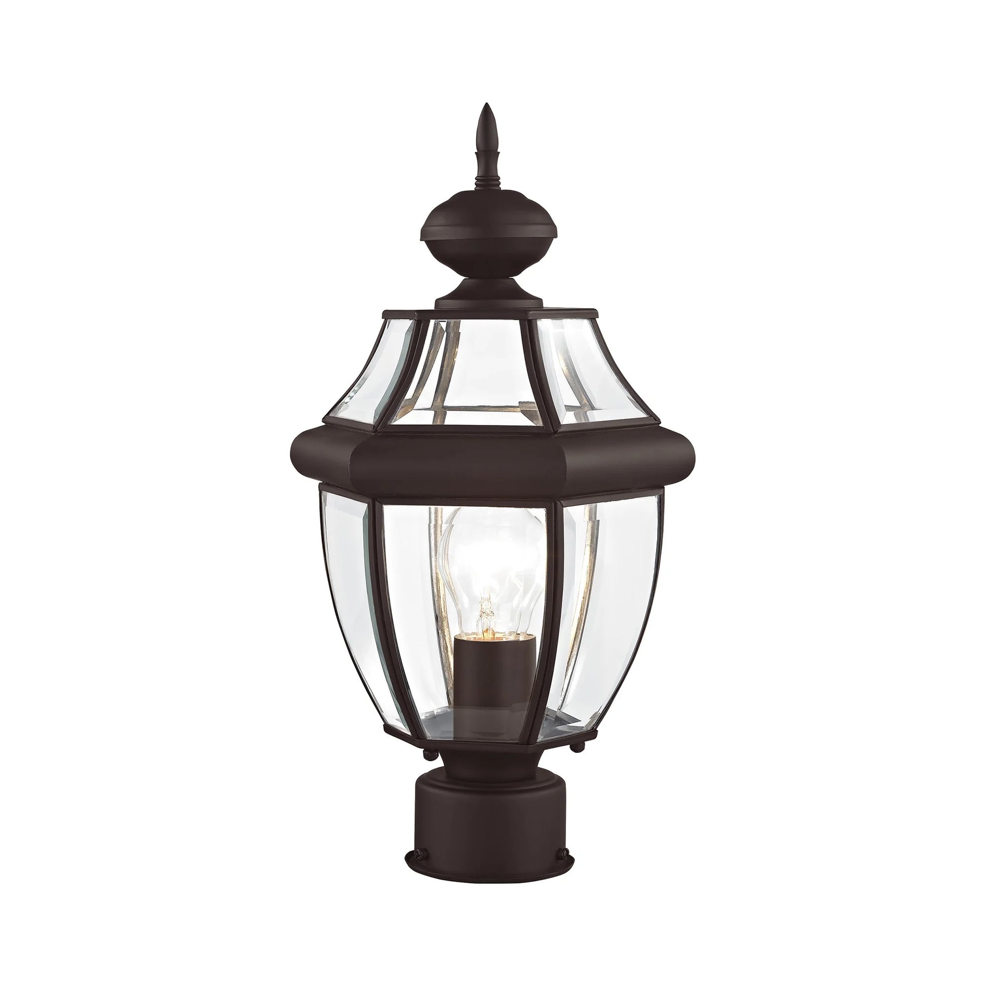Livex Lighting Monterey Outdoor Post Head in White