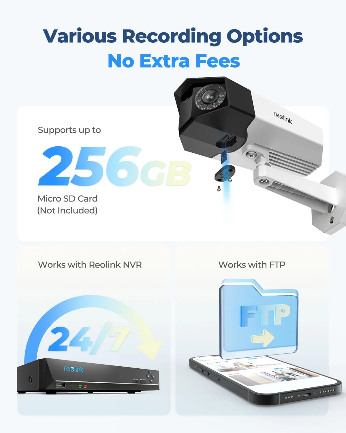Reolink 4K Duo 2 Series Dual-Lens 180? PoE Camera, Color Night Person/Car/Pet Detection, 2-Way Audio