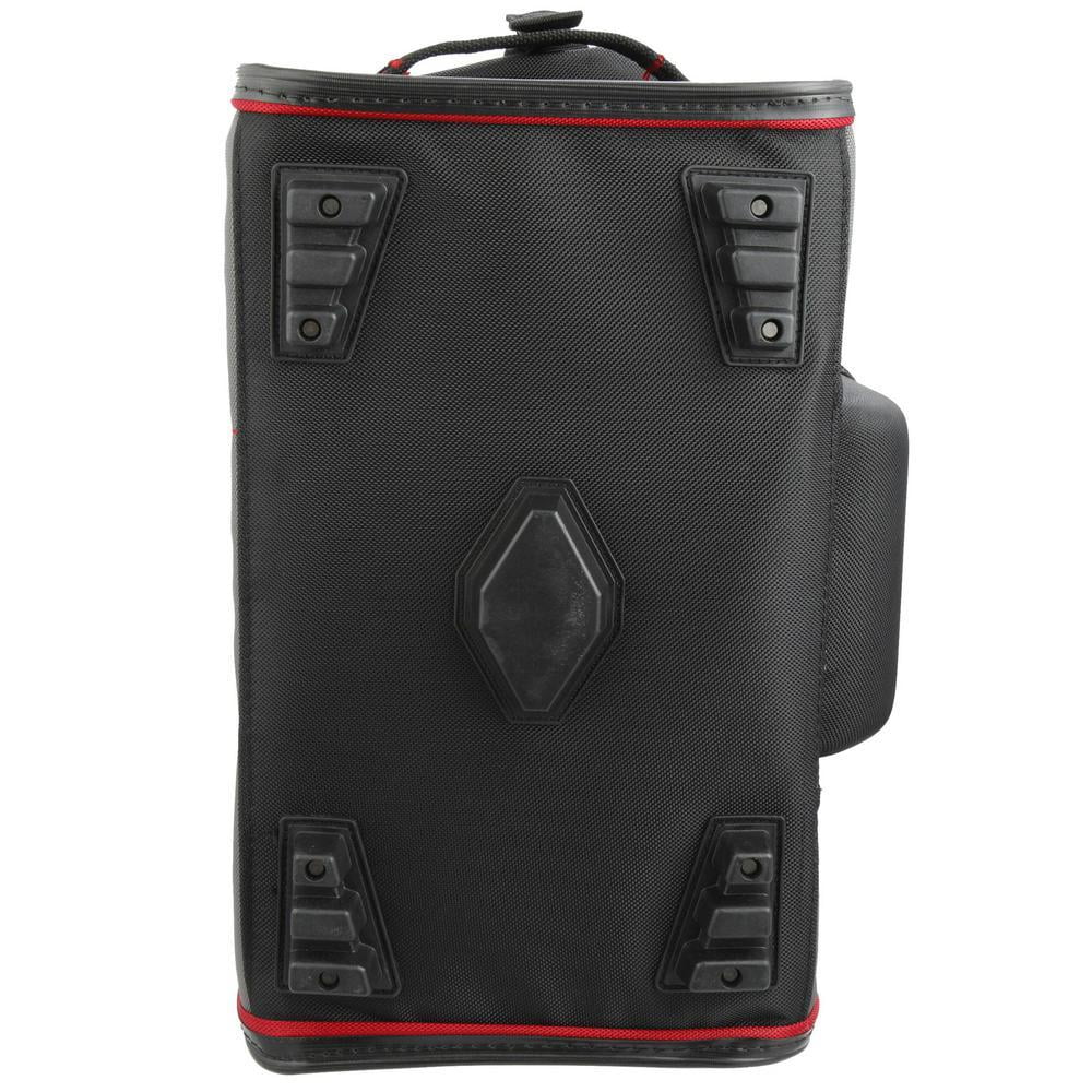 Husky 16 in. Large Mouth Tool Bag with Tool Wall