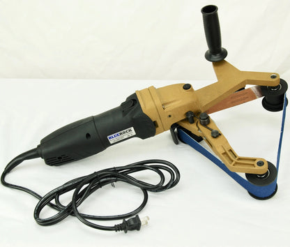 BLUEROCK 40A & 50 Belts Pipe Polisher Belt Sander (Belts fit Metabo) handrail pool fence exhaust stainless boat railing