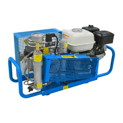 TUXING 4500Psi Air Compressor,100L/Min-3.5CFM,5.5HP Motor with Gas Engine for Scuba Tank Pcp Rifle Filling