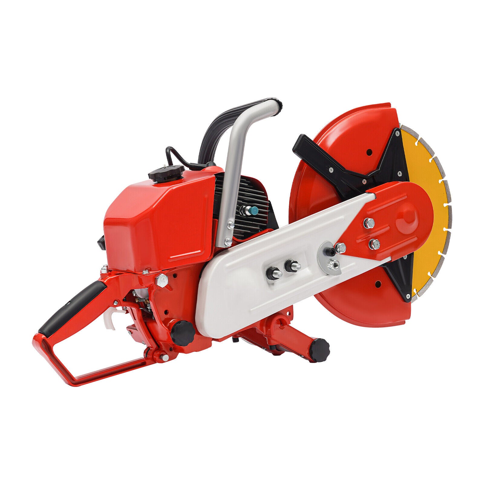 2 Stroke 78.5CC Gas Power Cement Concrete Cut off Saw Cutting Tool W/Blade Red