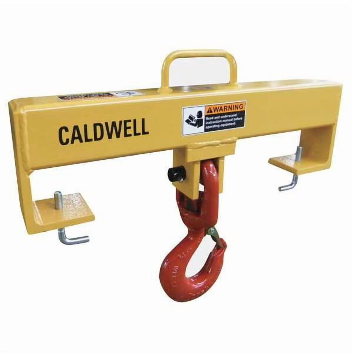 Caldwell Forklift Lifting Beam,10,000 lb,Yellow 10S-5-24