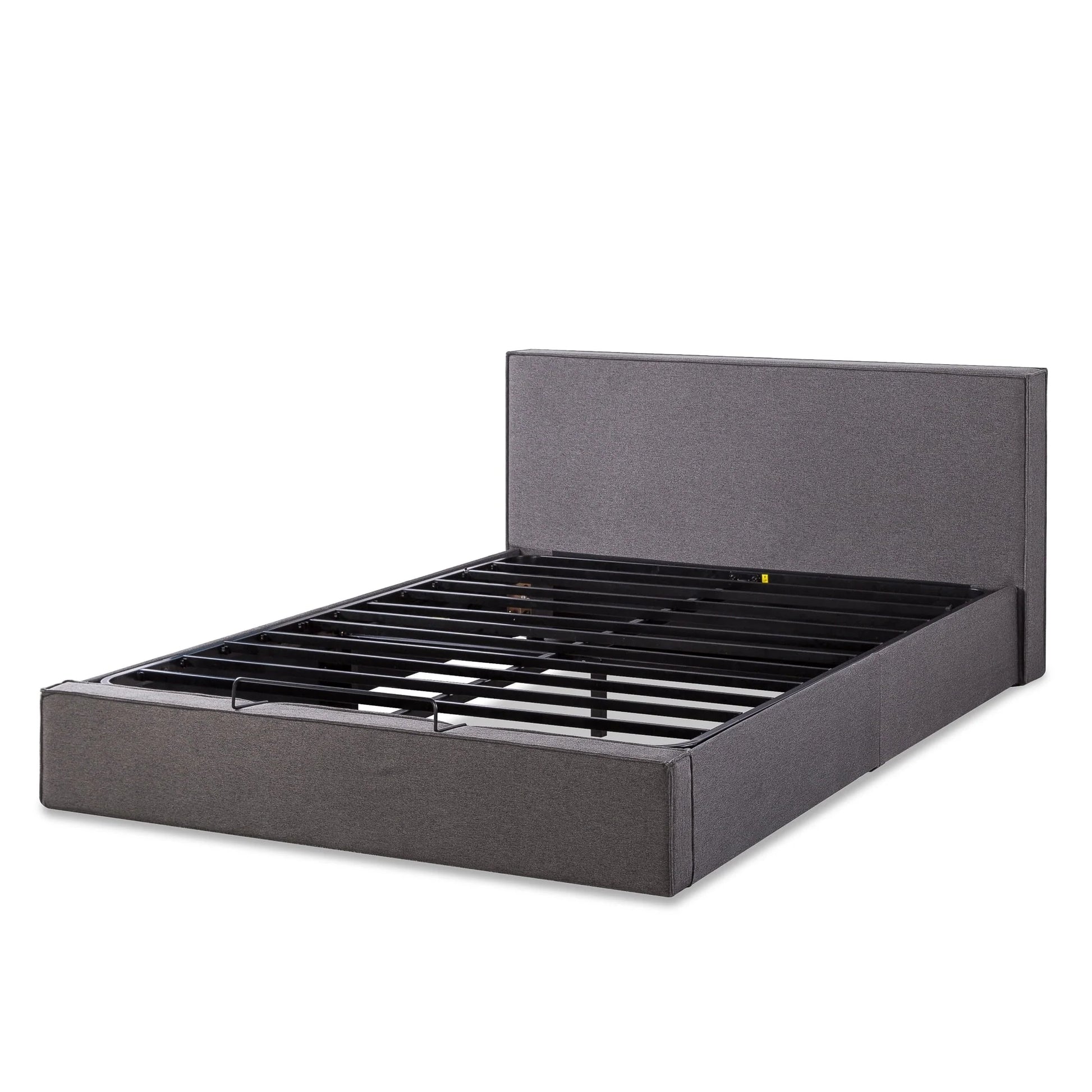 Zinus Finley 34" Upholstered Platform Bed with Lifting Storage, Full
