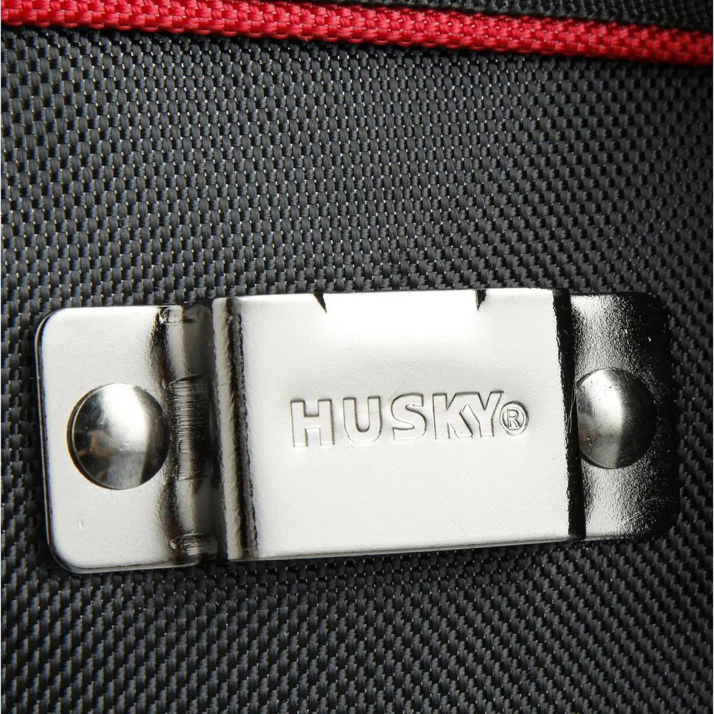 Husky 16 in. Large Mouth Tool Bag with Tool Wall