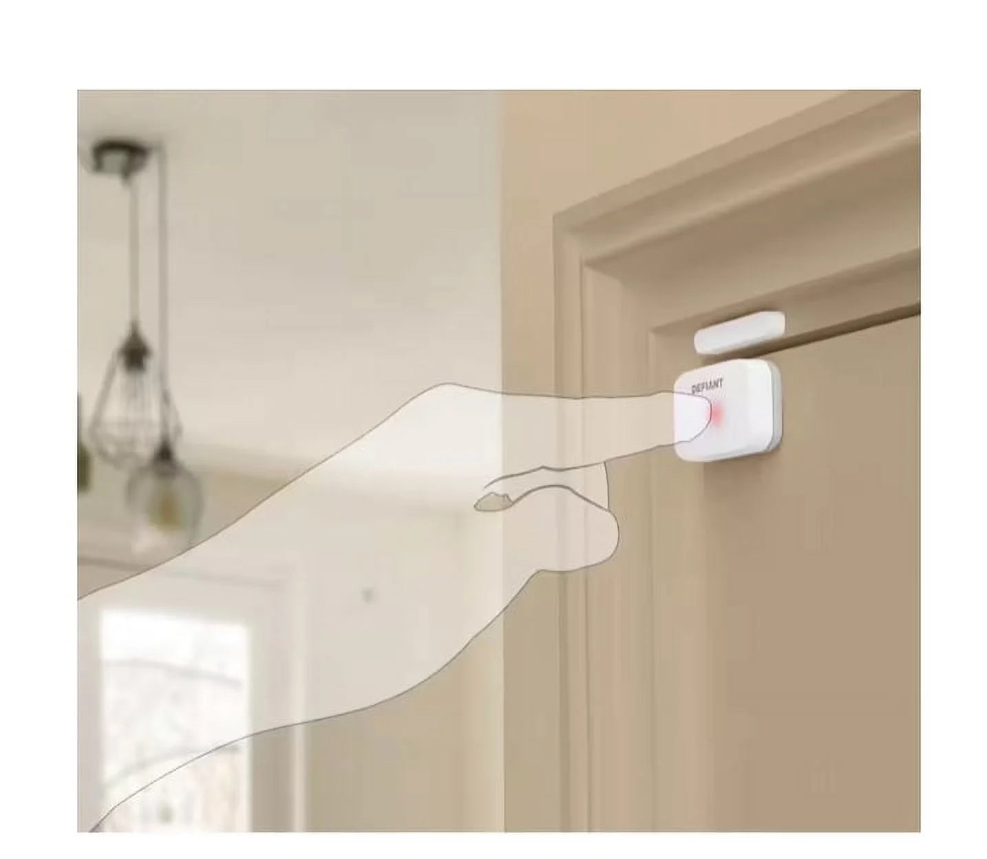 Defiant Smart Home Alarm Kit with WiFi and Bluetooth, Powered by Hubspace (5-Piece)