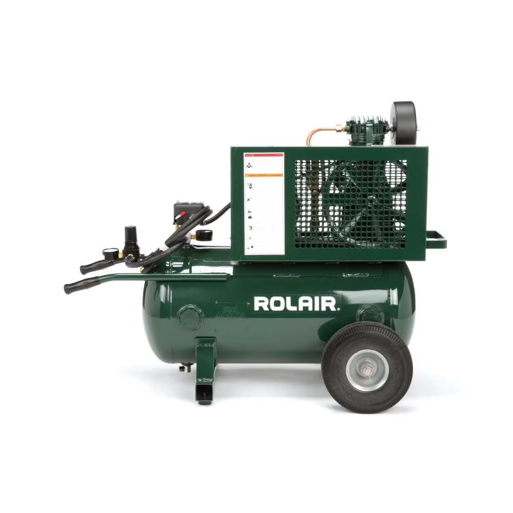 Rolair 20 Gallon 10.1 Cfm 1.5Hp 115/230V Wheeled Electric Air Compressor