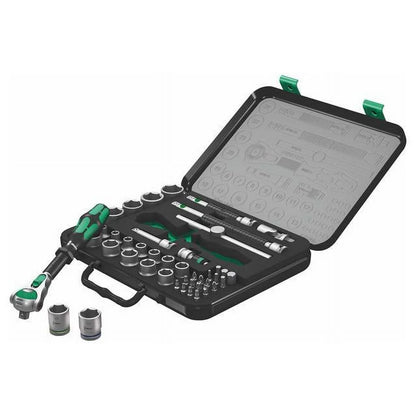 Wera Zyklop Metric 1/4? & 1/2" Drive Speed Ratchet Socket/Bit Set (43-Piece Set)
