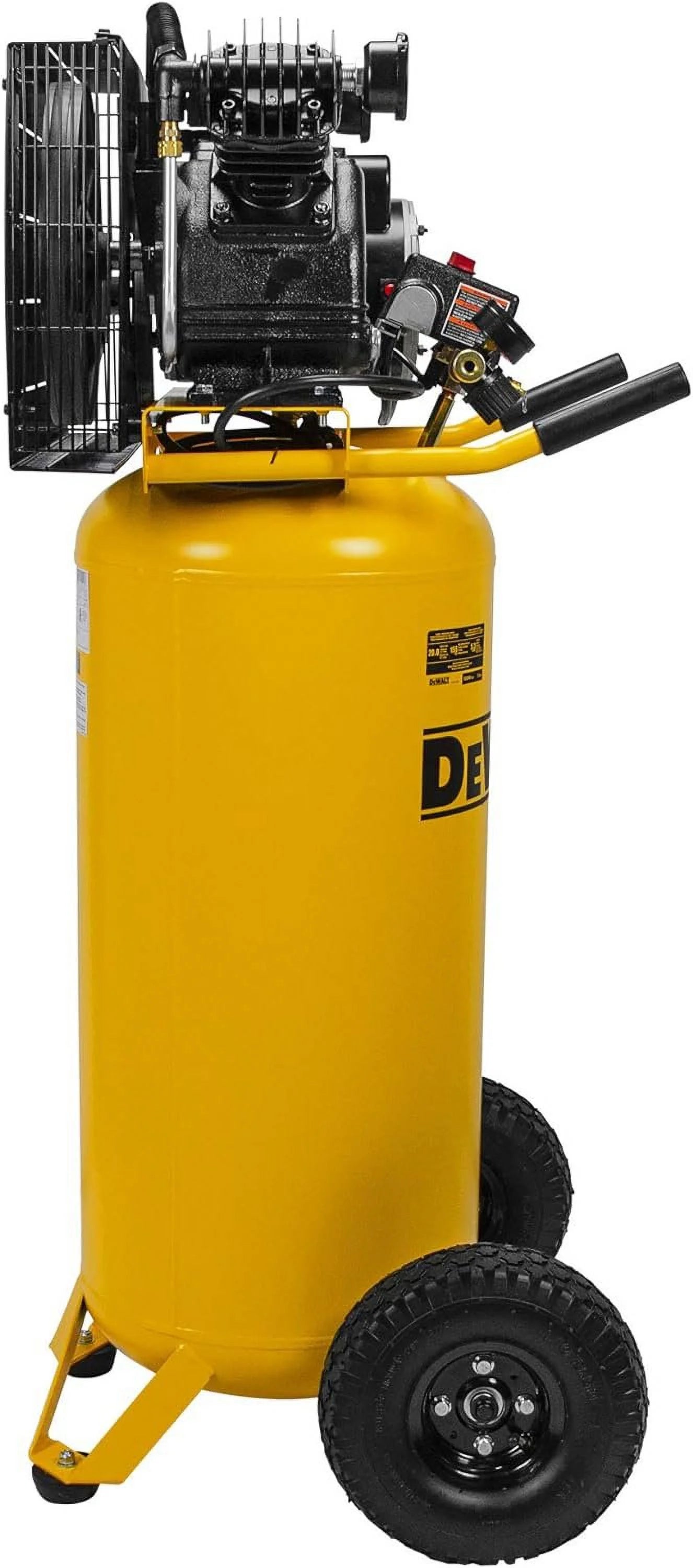 DEWALT DXCMLA1682066 1.6 HP 20-gallon Single Stage Oil-Lube Vertical Portable Air Compressor