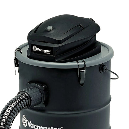 Vacmaster 6 Gal 120V Portable Corded Electric Ash Vacuum w/Wheels, Black