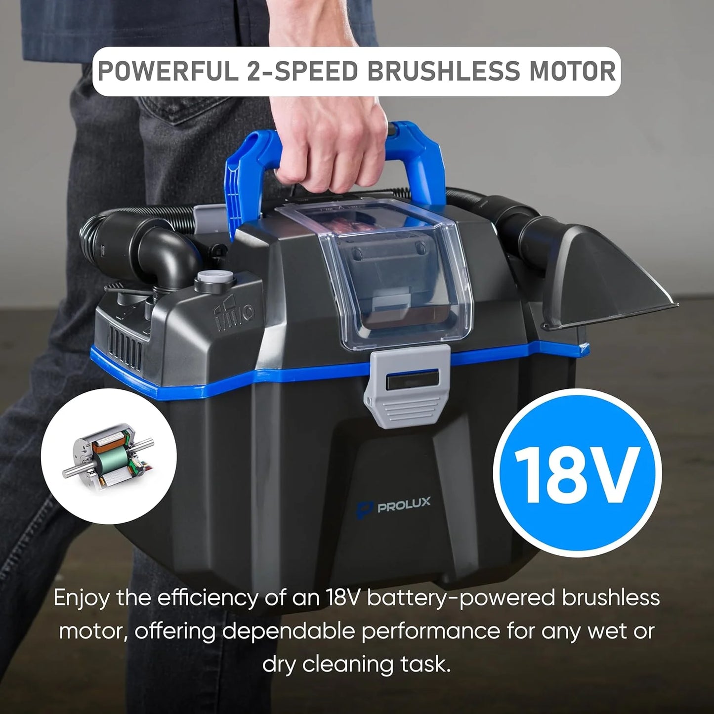 Cordless Wet/Dry Tool & Travel Vacuum