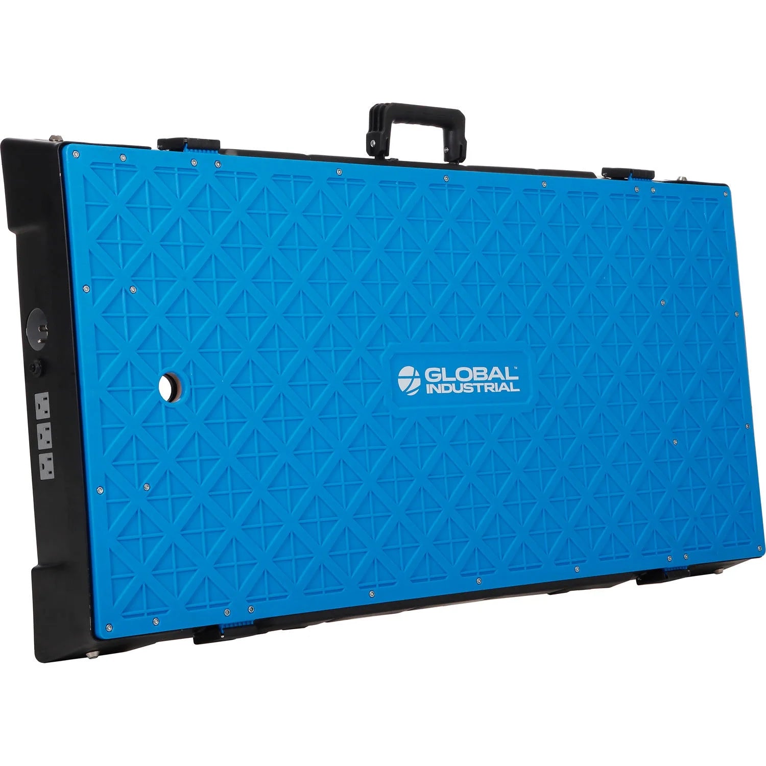 Global Industrial 493680 4-in-1 Portable Workbench with Power Strip