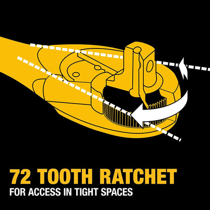 DEWALT Mechanics Tool Set, 1/4", 3/8", 1/2" Drive Tools and Combo Wrenches, 341 Piece (DWMT45341)