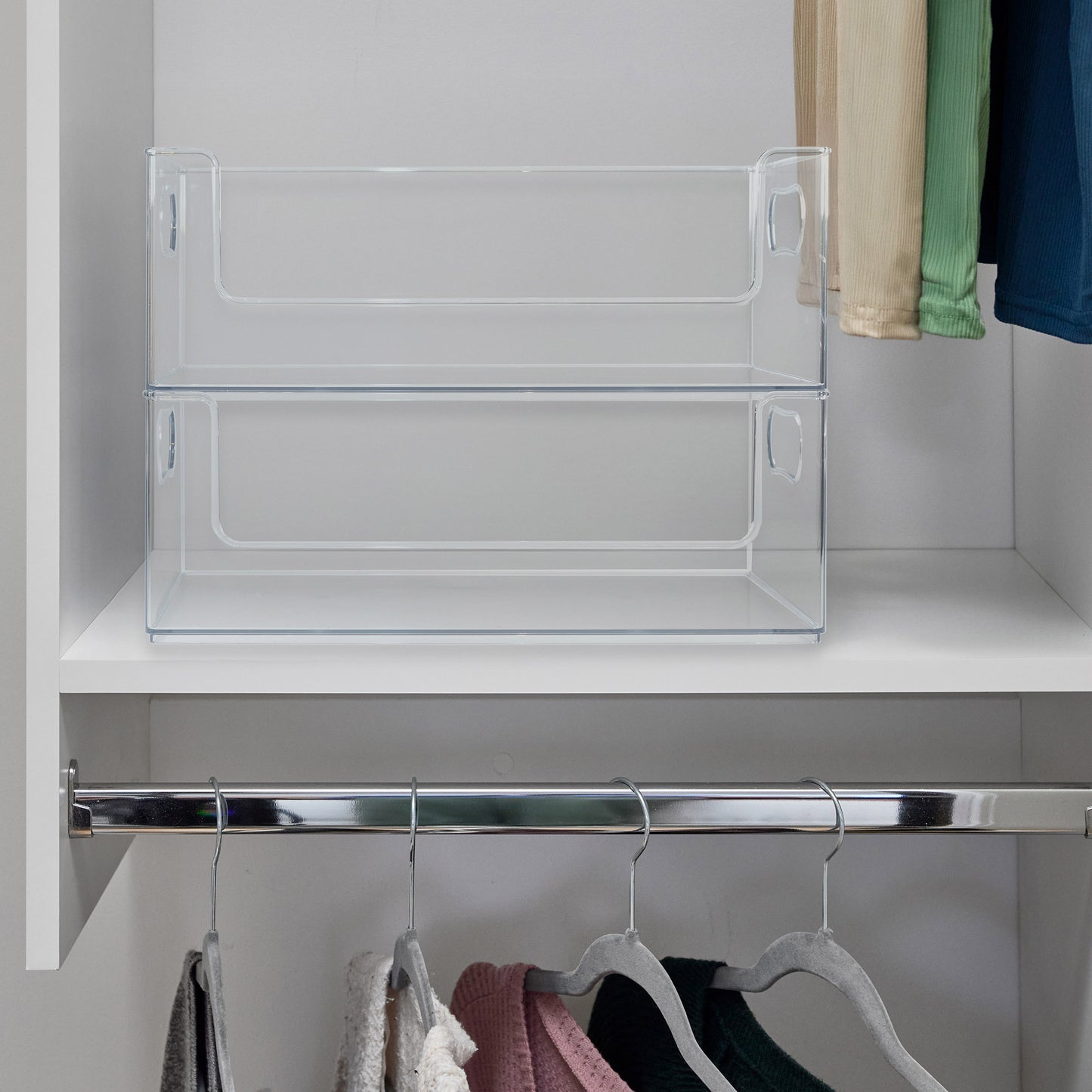 Clearly Open Front Closet Storage Bin 16' x 10' x 6'