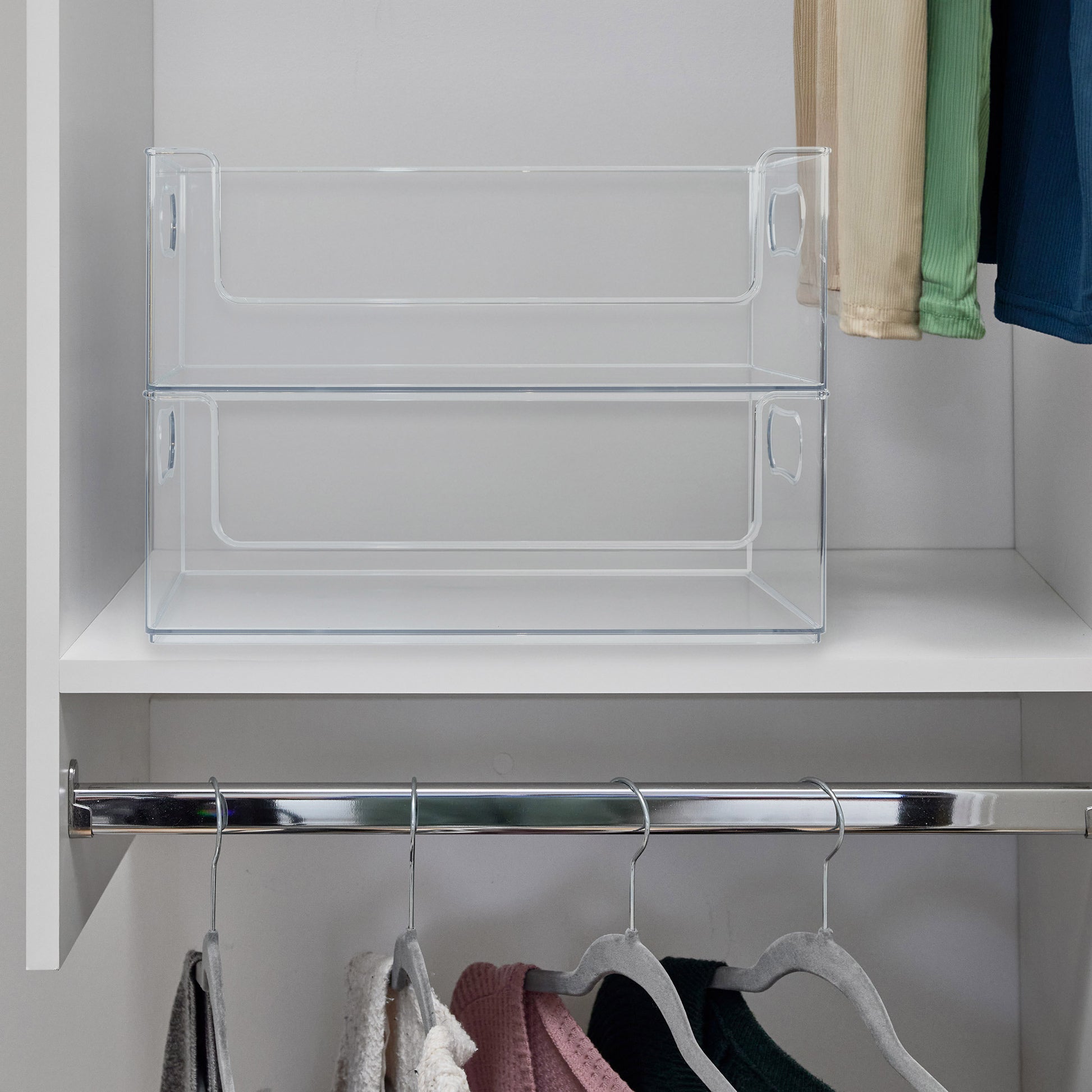Clearly Open Front Closet Storage Bin 16' x 10' x 6'