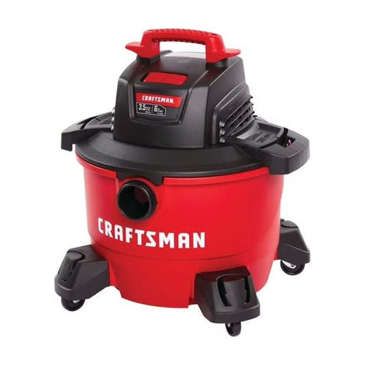 CRAFTSMAN 6 Gallon, 3.5 PHP, Wet/Dry Vacuum Cleaner