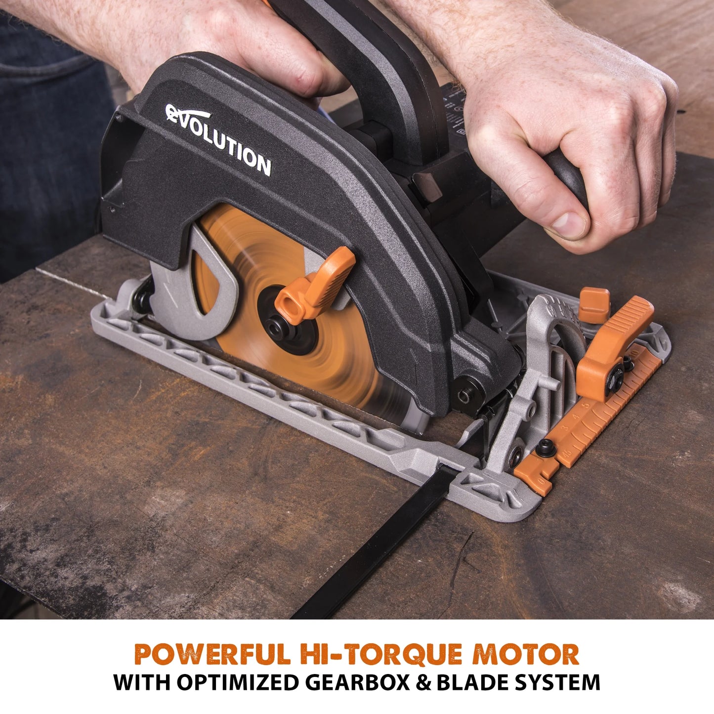 Evolution R185CCS 120V, 15A 7-1/4in Corded Circular Power Saw, 6000 RPM