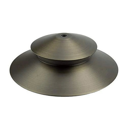 VOLT Stratum 12V Brass 2-Tier Path Light (9" Shade, 25" Tall)