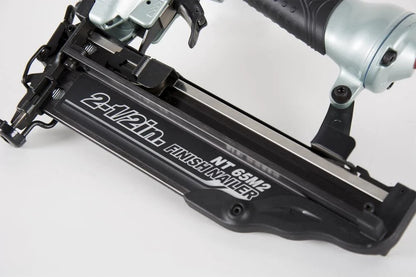 Hitachi NT65M2S Lightweight Finishing Pneumatic Nailer, 16 GA, 1 - 2-1/2 in, 1/4 in NPT Air Inlet, 70 - 120