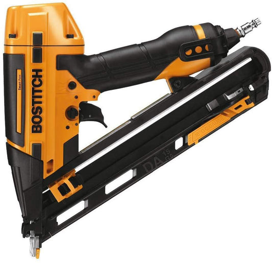 BOSTITCH Finish Nailer Kit, 15GA, DA Style with SmartPoint BTFP72155