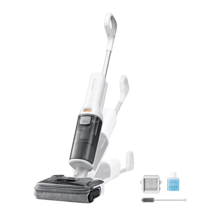 Roborock F25 GT Vacuum Mop All in One, Wet Dry Vacuum Cleaner Cordless, 20000Pa Floor Cleaner Machine for Tile Hardwood Wood Vinyl Floor, Edge to Edge Self Cleaning Electric Mop with 180° Lie-Flat