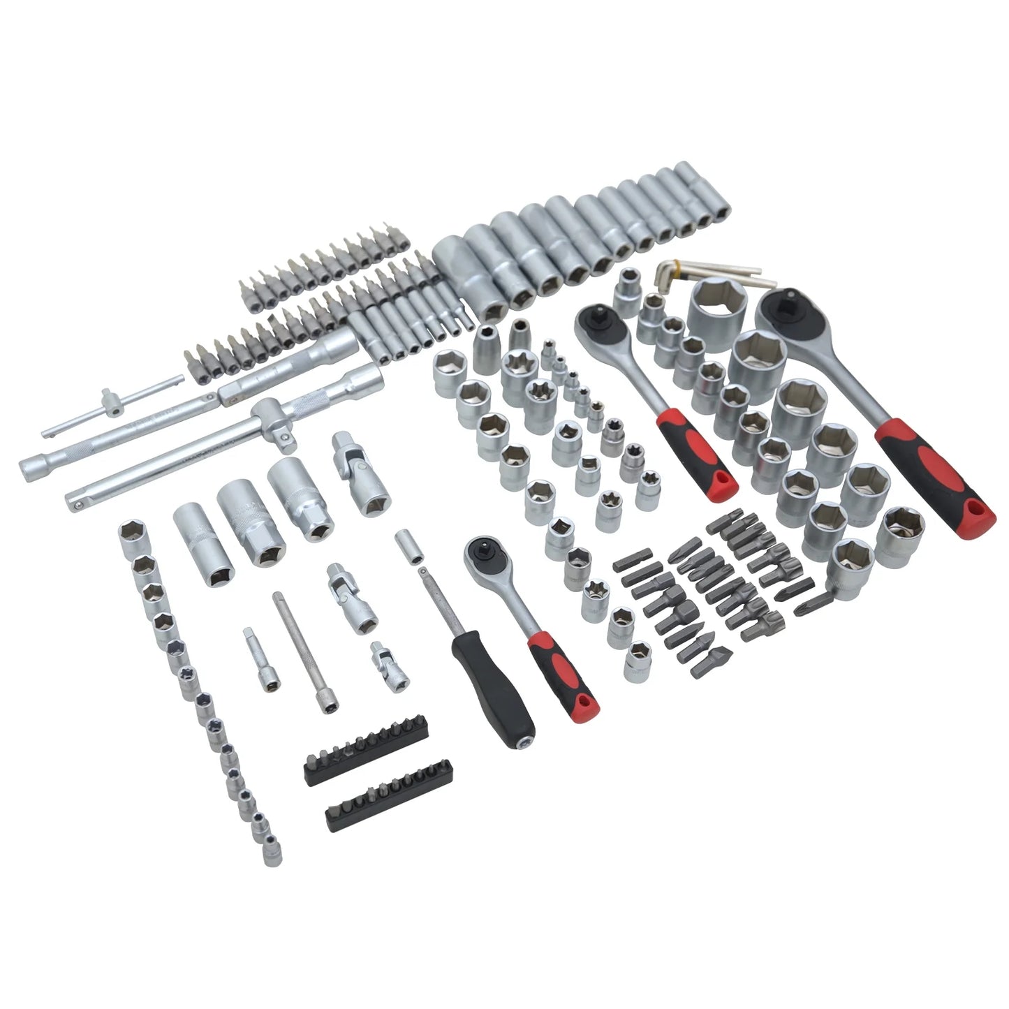 Hantinstom 171p Ultimate Sockets Set Comprehensive Hand Tool Set Perfect for Home Essentials College Dorm Car Emergency Kit