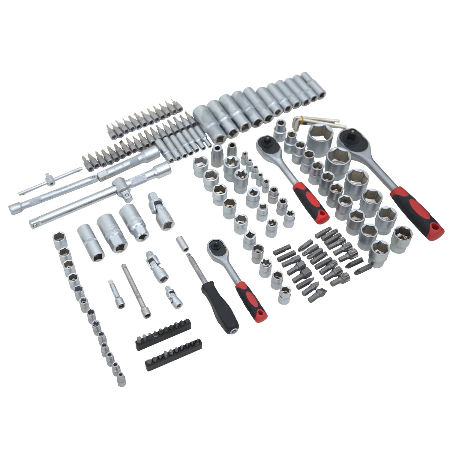 Hantinstom 171p Ultimate Sockets Set Comprehensive Hand Tool Set Perfect for Home Essentials College Dorm Car Emergency Kit