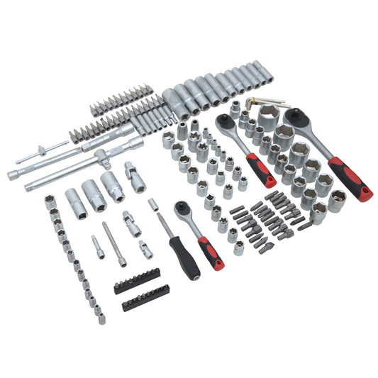 Hantinstom 171p Ultimate Sockets Set Comprehensive Hand Tool Set Perfect for Home Essentials College Dorm Car Emergency Kit