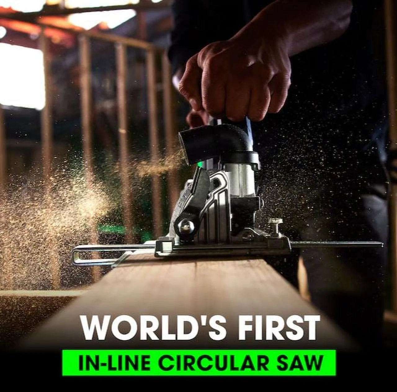 FLEX 24-volt 6-1/2-in Brushless Cordless Circular Saw Kit Circular Saw (1-Battery and Charger Included)