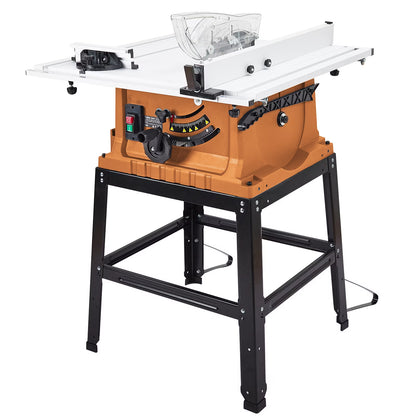 Wpond 1800W, 15A 10in Portable Table Power Saw, 5000 RPM