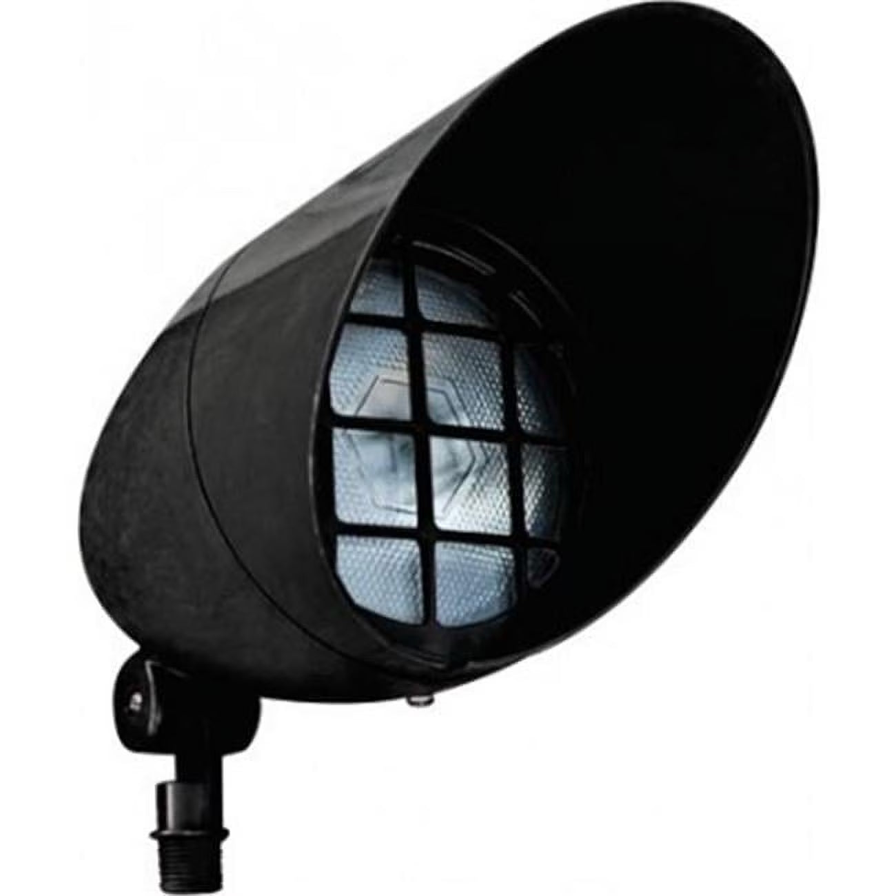Dabmar Lighting FG23-BZ 120V PAR38 Fiberglass Hooded Spot Light, Bronze
