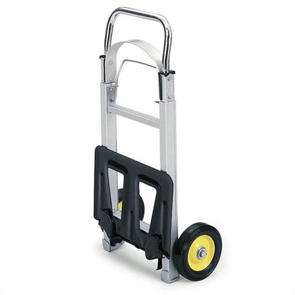Safco 4061 250 lbs. Capacity 15-1/2 in. x 16-1/2 in. x 43-1/2 in. Hideaway Aluminum Hand Truck