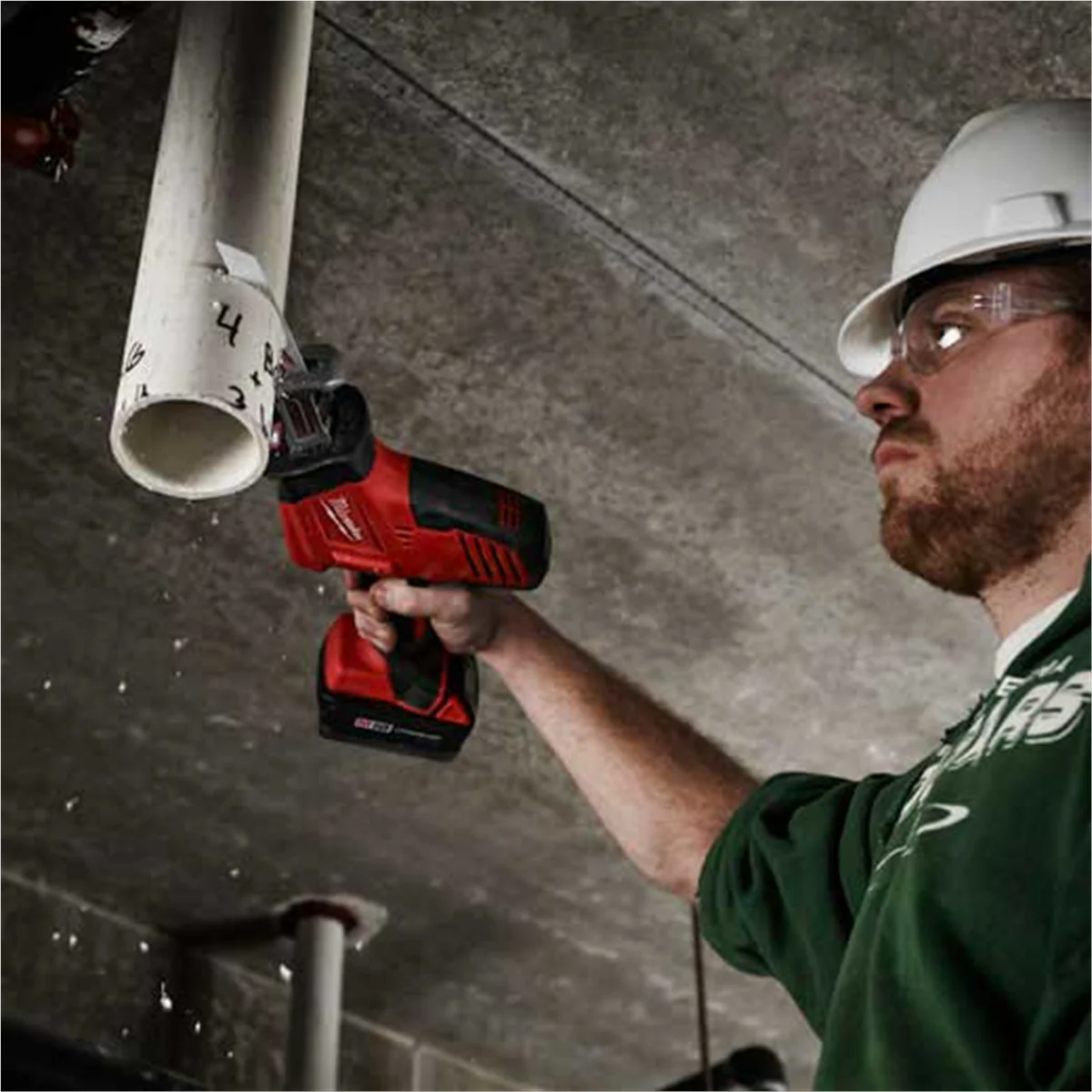 Milwaukee 2625-20 M18 HACKZALL Cordless Lithium One-Handed Reciprocating Saw