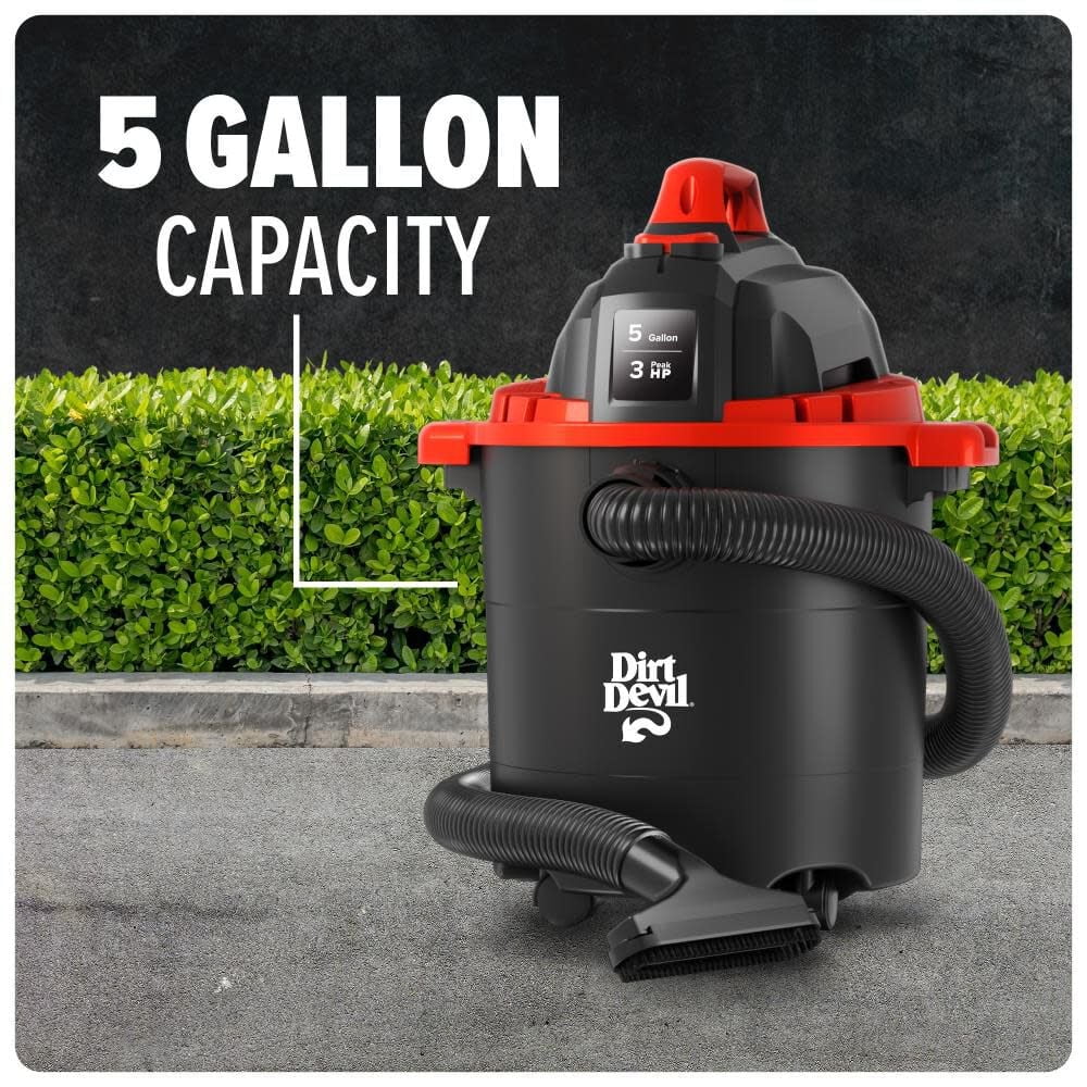 Dirt Devil 5 Gallon Wet/Dry Vacuum