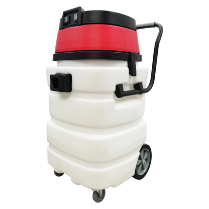 Techtongda 24 Gallon Industrial Wet and Dry Vacuum Cleaner Commercial Water Suction Machine 2-motors